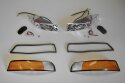 Blinker komplett f&uuml;r Porsche 911 69-73 (EU / Schwarz) - Paar