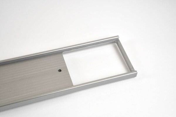 Dash trim kit "Singer Style" for Porsche 964 with DIN radio slot - clear anodized