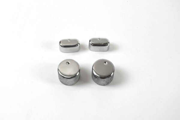 Armaturenbrett Klimaregler-Set "Singer Style" für Porsche 964 - poliert