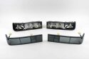 Tail light / rear light set for Porsche 914 / 916 (black / smoke)