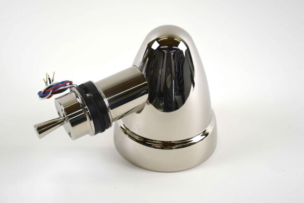 Elektrische Spiegel im "Singer Style" für Porsche 911 / 964 / 993 (Coupe) in klar - verchromt