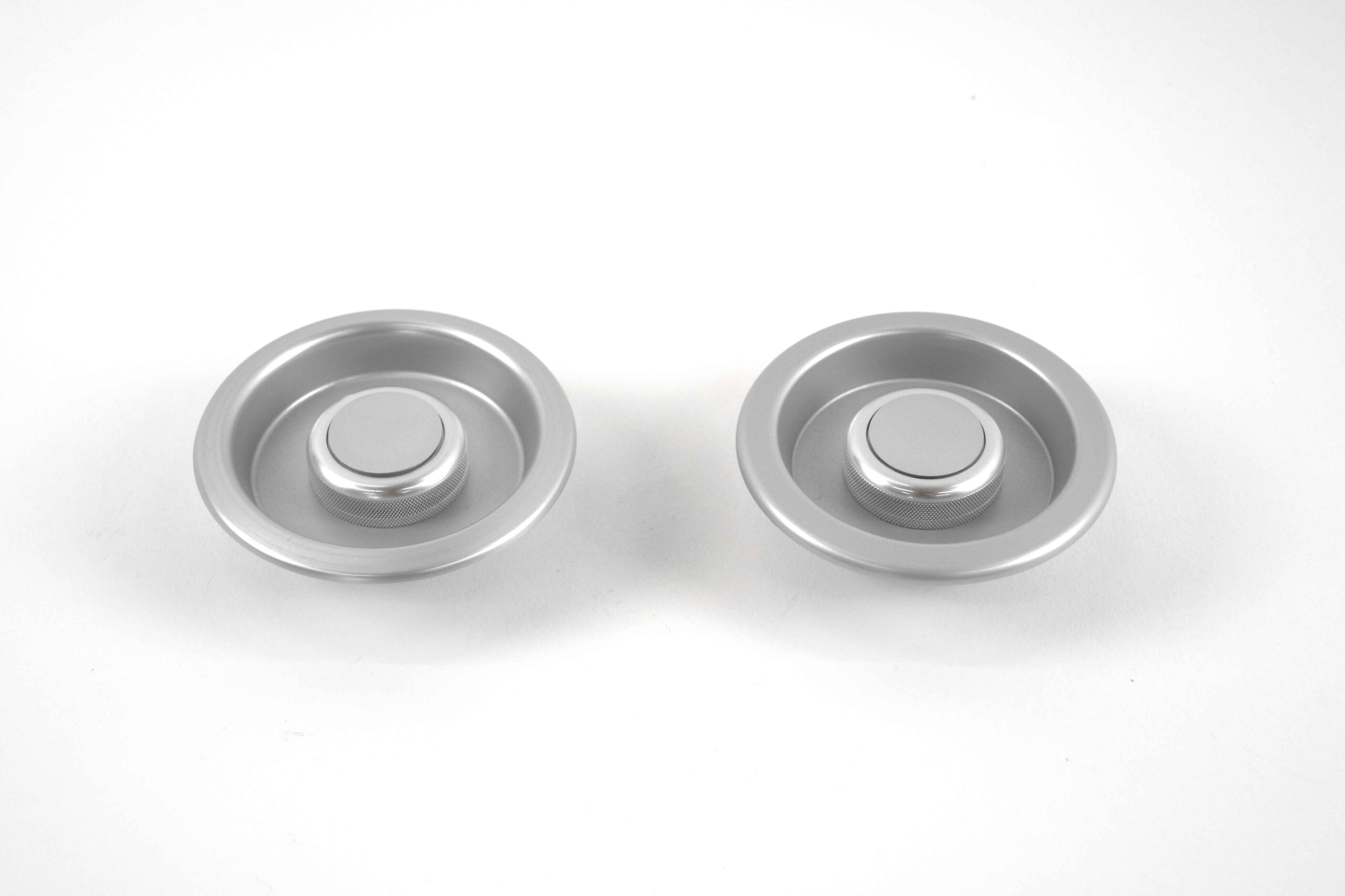 Genuine Porsche 911 928 930 Door Lock Knob Set (2 Pieces) – Black, OEM 9285553590270