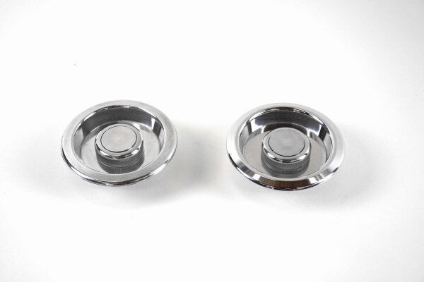Aluminium door lock knob kit for Porsche 911 / 964 / 993 / 928 - polished