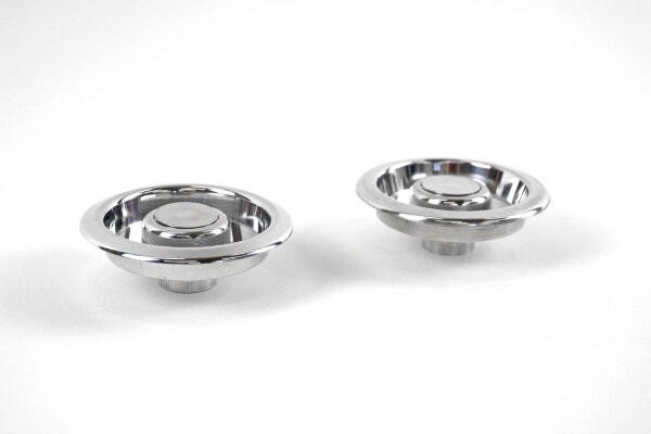 Türverriegelungs-Set für Porsche 911 / 964 / 993 / 928 aus Aluminium - verchromt