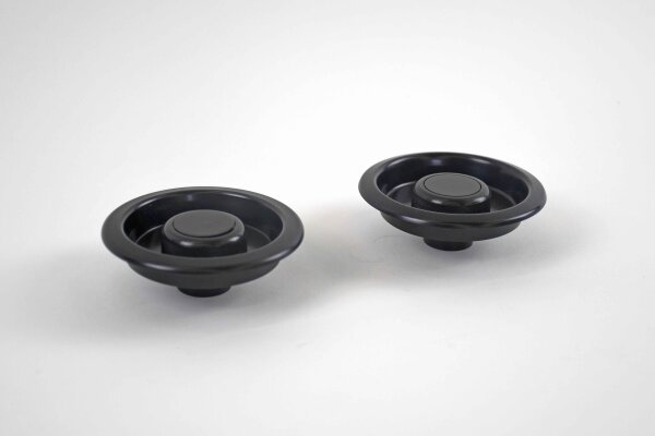 Door Lock Kit for Porsche 911 / 964 / 993 / 928, made of aluminum - black anodized