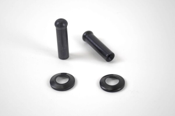 Türpin-Set aus Aluminium für Porsche 964 / 965 / 993 / 928 - schwarz exloxiert