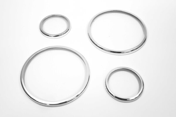 Door speaker trim rings "Singer Style" for Porsche 911 / 964 - polished