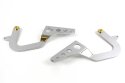 Engine lid hinges "Singer Style" 964 / 993 - chrome plated