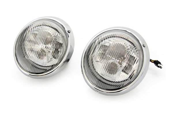 LED Scheinwerfer (Dual Beam) für Porsche 911 / 964 - Chrom